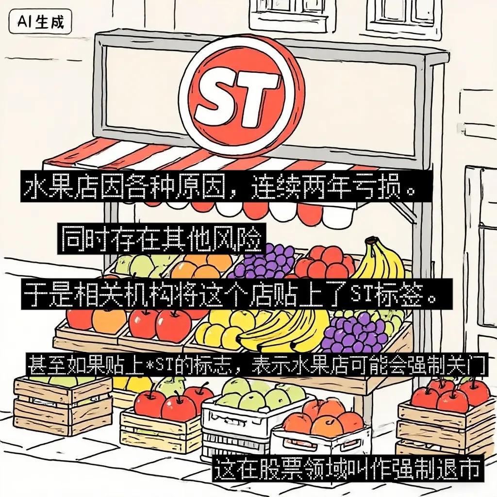 ST股含义解析_股票交易系统程序设计_股票漫画讲解