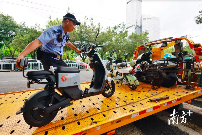 广州交警暂扣无牌电动自行车_电动自行车拓展_广州市无牌电动自行车专项整治行动